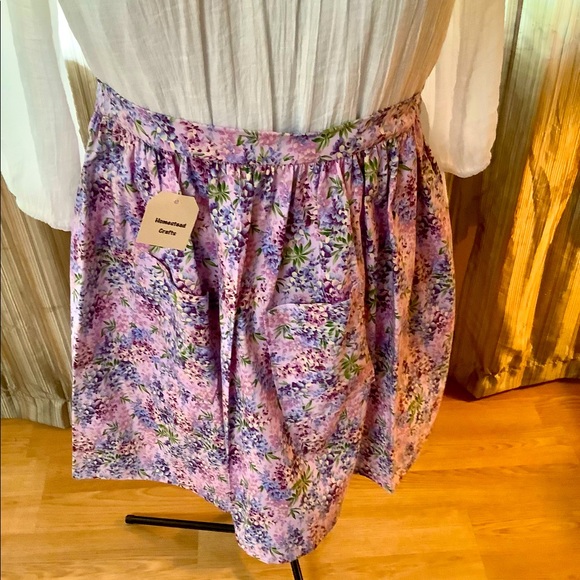 Handmade 1950’s retro style cotton apron - Picture 1 of 6